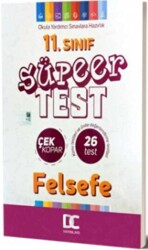 Doğru Cevap Yayınları 11. Sınıf Felsefe Çek Kopar Süper Test - Doğru Cevap Yayınları 
