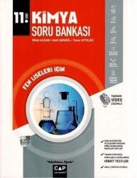 Çap Yayınları 11. Sınıf Fen Lisesi İçin Kimya Soru Bankası - Çap Yayınları