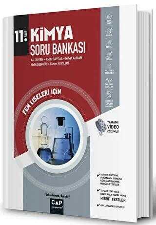 Çap Yayınları 11. Sınıf Fen Lisesi Kimya Soru Bankası