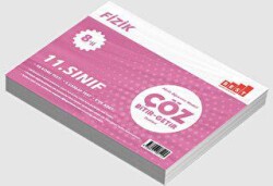 Ünlü Yayınları 11. Sınıf Fizik 8li Çöz Bitir-Getir Testleri - Ünlü Yayınları