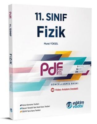 Eğitim Vadisi Yayınları 11. Sınıf Fizik Güncel PDF Planlı Ders Föyü - 1