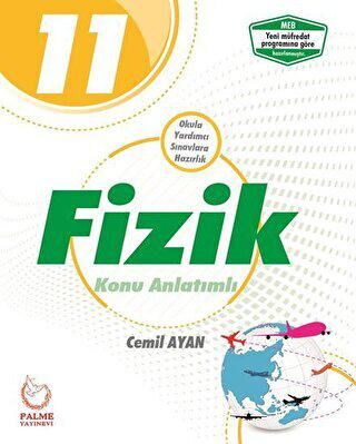 Palme 11. Sınıf Fizik Konu Anlatımlı kapağı
