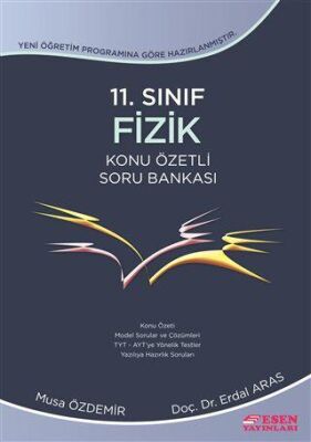 Esen Yayınları 11. Sınıf Fizik Konu Özetli Soru Bankası - 1