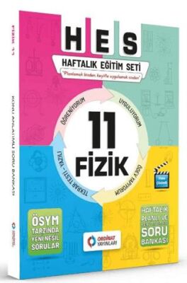 Ordinat Yayınları - Bayilik 11. Sınıf Fizik Set Hes Serisi Ordinat Yayınları - 1