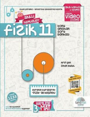 11. Sınıf Fizik Soru Bankası kapağı