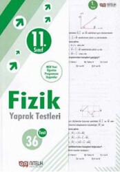 Nitelik Yayınları - Bayilik 11. Sınıf Fizik Yaprak Test - Nitelik Yayınları - Bayilik