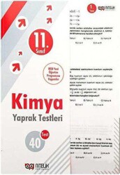 Nitelik Yayınları - Bayilik 11. Sınıf Kimya 40 Yaprak Test - Nitelik Yayınları - Bayilik