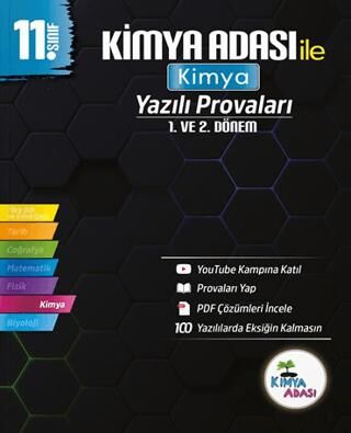 11. Sınıf Kimya Yazılı Provaları - 1
