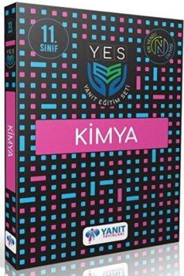 Yanıt 11. Sınıf Yes Serisi Kimya kapağı