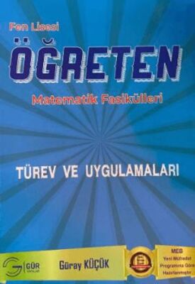 Gür Yayınları Fen Lisesi Öğreten Matematik Fasikülleri Türev ve Uygulamaları - 1