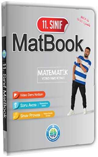 Rehber Matematik 11. Sınıf Matbook Matematik Video Ders Kitabı