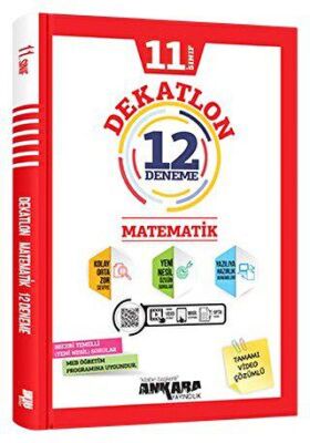 11. Sınıf Matematik Dekatlon 12 Deneme - 1