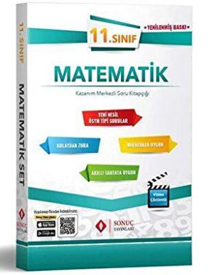 Sonuç Yayınları 11. Sınıf Matematik Set Kazanım Merkezli Soru Kitapçığı - 2