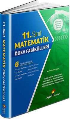 Aydın Yayınları 11. Sınıf Matematik Ödev Fasikülleri - 1
