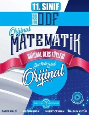 11. Sınıf Matematik ODF Orijinal Ders Föyleri - 1