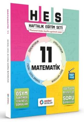 Ordinat Yayınları - Bayilik 11. Sınıf Matematik Set Hes Serisi Ordinat Yayınları - 1