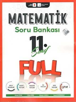 Full Matematik Yayınları 11. Sınıf Matematik Soru Bankası