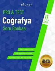 Bilfen Yayıncılık 11. Sınıf Pro Test Coğrafya Soru Bankası - Bilfen Yayıncılık
