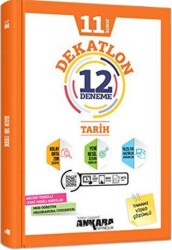 11. Sınıf Tarih Dekatlon 12 Deneme - Ankara Yayıncılık