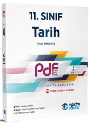 Eğitim Vadisi Yayınları 11. Sınıf Tarih Güncel PDF Planlı Ders Föyü - 1