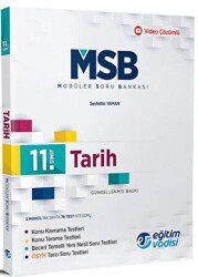 Eğitim Vadisi Yayınları 11. Sınıf Tarih Güncel MSB Modüler Soru Bankası - Eğitim Vadisi Yayınları