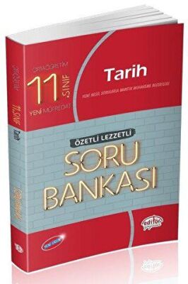 11. Sınıf Tarih Özetli Lezzetli Soru Bankası kapağı