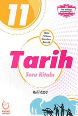 Palme 11. Sınıf Tarih Soru Kitabı kapağı