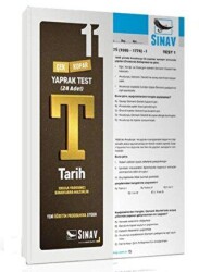 Sınav Yayınları 11. Sınıf Tarih Yaprak Test - Sınav Yayınları