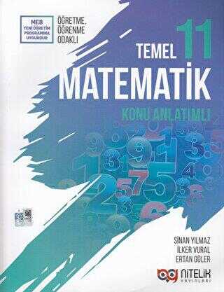 Nitelik Yayınları - Bayilik Nitelik 11. Sınıf Temel Matematik Konu Kitabı