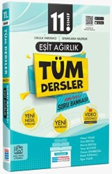 Evrensel İletişim Yayınları 11. Sınıf Tüm Dersler Eşit Ağırlık Konu Özetli Soru Bankası - Evrensel İletişim Yayınları