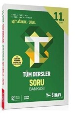 11. Sınıf Tüm Dersler Eşit Ağırlık Sözel Soru Bankası - Sınav Yayınları