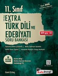 11. Sınıf Türk Dili ve Edebiyatı Extra Soru Bankası - Kafa Dengi Yayınları
