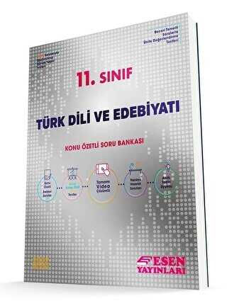 Esen Yayınları 11. Sınıf Türk Dili ve Edebiyatı Konu Özetli Soru Bankası