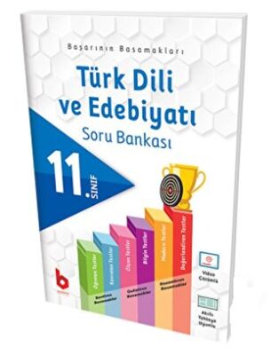 Basamak Yayınları 11. Sınıf Türk Dili ve Edebiyatı Soru Bankası - 1