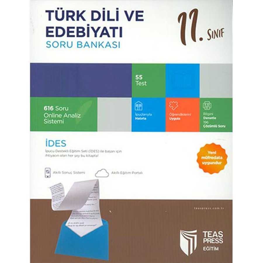 11. Sınıf Türk Dili ve Edebiyatı Soru Bankası Teas Press Yayınları
