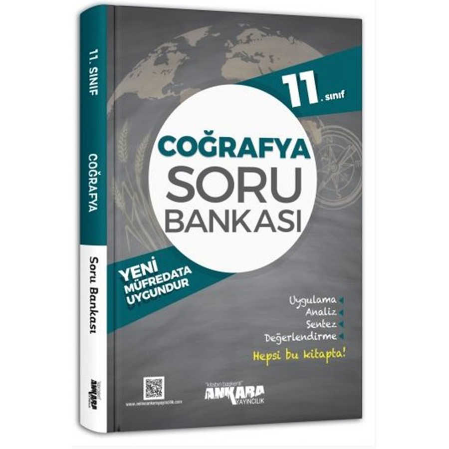 Ankara Yayıncılık 11. Sınıf Coğrafya Soru Bankası