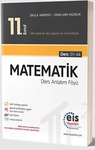 Eis Yayınları 11. Sınıf - DAF - Matematik