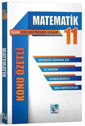 E-Kare Yayınları 11. Sınıf Matematik Konu Özetli Soru Bankası - E-Kare Yayınları
