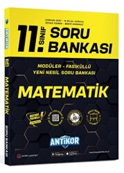 Antikor Yayınları 11. Sınıf Matematik Soru Bankası 2022 - Antikor Yayınları