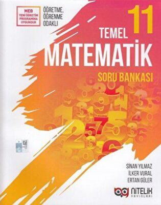 Nitelik 11. Sınıf Temel Matematik Soru Bankası kapağı
