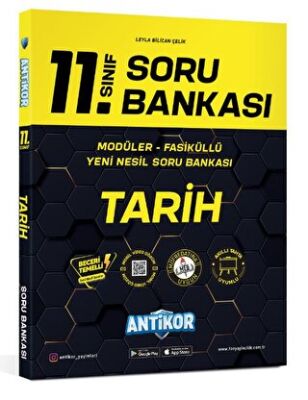 Antikor Yayınları 11. Sınıf Tarih Soru Bankası 2022 - 1