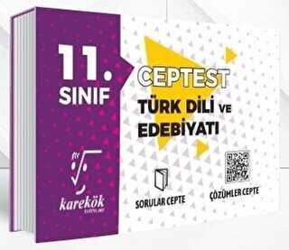 11. Sınıf Türk Dili ve Edebiyatı Cep Test