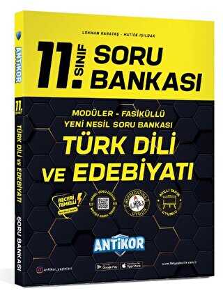 Antikor Yayınları 11. Sınıf Türk Dili Ve Edebiyatı Soru Bankası 2022