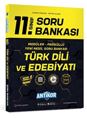 Antikor Yayınları 11. Sınıf Türk Dili Ve Edebiyatı Soru Bankası 2022 - 1