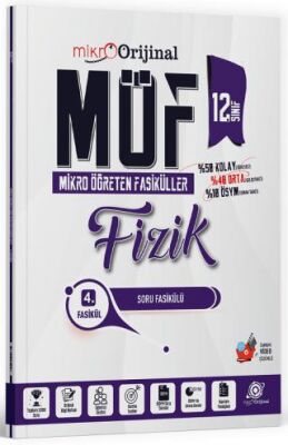 12. Sınıf Fizik MÖF Mikro Öğreten Fasiküller 4. Soru Fasikülü - 1