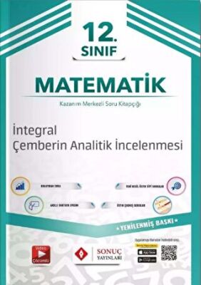 Sonuç Yayınları 12. Sınıf İntegral Çemberin Analitik İncelenmesi 2022 - 2023 - 1