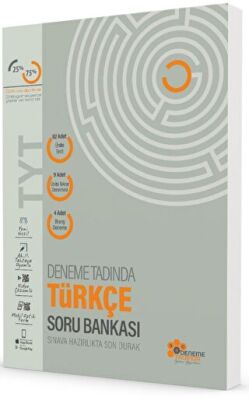Deneme Tadında Yayınları 12. Sınıf Türkçe TYT-AYT Soru Bankası - 1