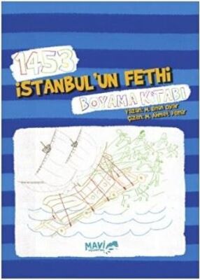 1453 İstanbul`un Fethi Boyama Kitabı kapağı