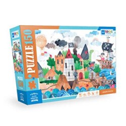 150 Parça Puzzle - Cute Pirates Sevimli Korsanlar - Blue Focus Yayınları