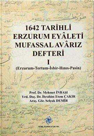 1642 Tarihli Erzurum Eyaleti Mufassal Avarız Defteri 1